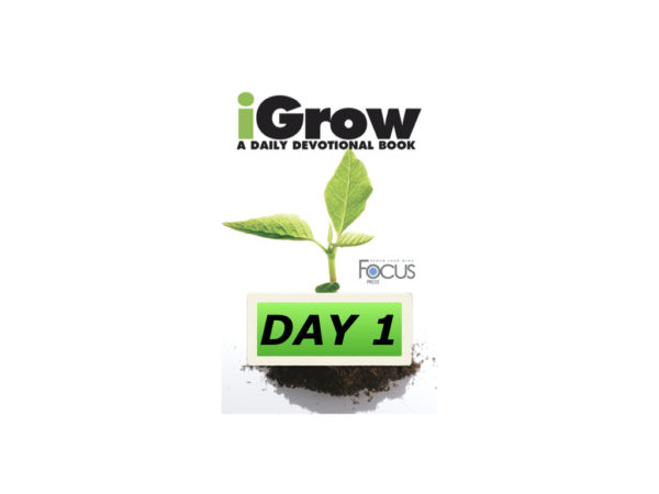 iGrow Devotionals – Day 1