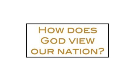 How does God view our nation?