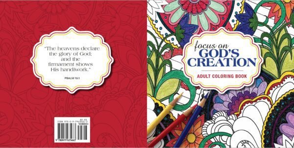 Focus On God's Creation - Adult Coloring Book - Image 3