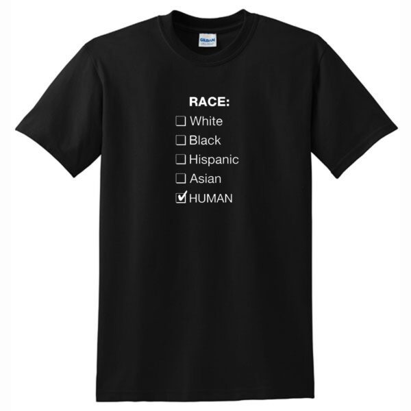 Human Race T-Shirt - Black (Unisex)