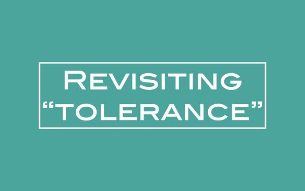 Revisiting tolerance