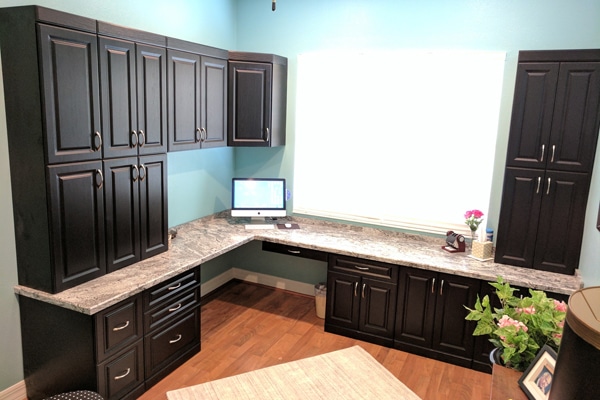 Custom built-in home office