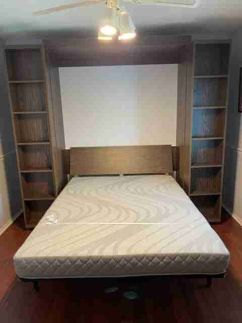 Madison Bi-fold bookcase bed