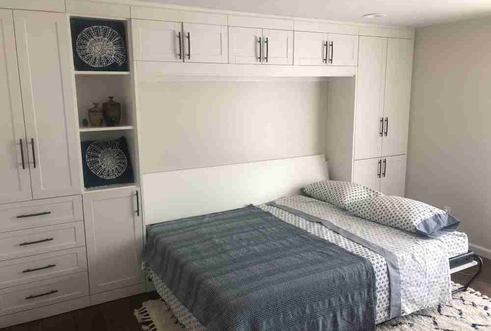 Murphy Bed with Storage Cabinetry Solution